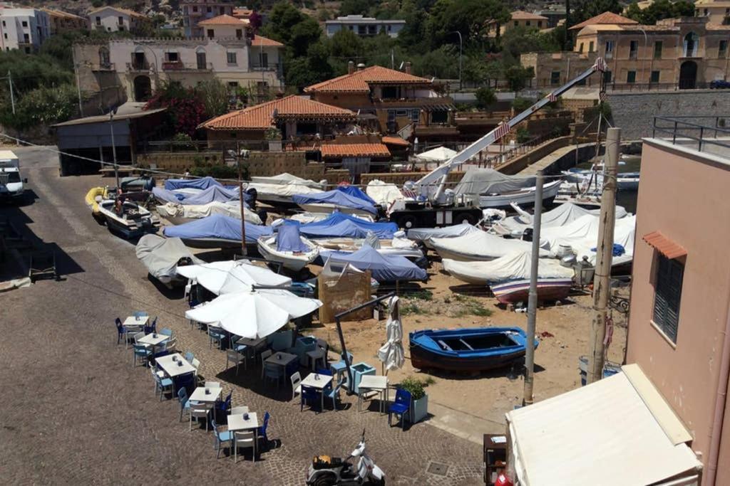 Casa Nel Borgo Marinaro Di Santa Nicolicchia Villa Santa Flavia Exteriör bild
